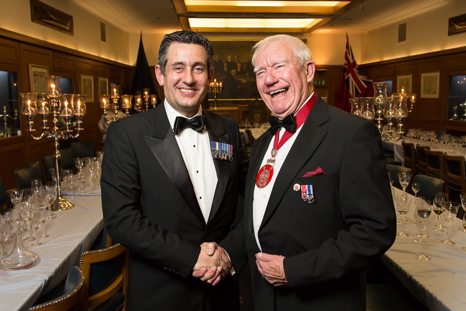 Beadles' Guild Dinner men smiling