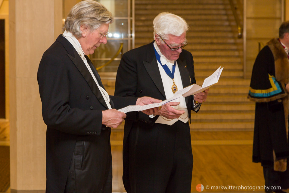 Cordwainers' Liverymen at the Clothworkers Hall