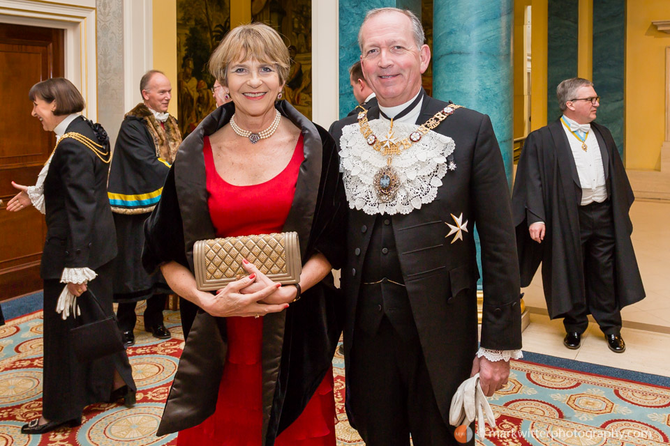 Alan Yarrow Lord Mayor of London 2014-15 at the Cordwainers' Livery Dinner