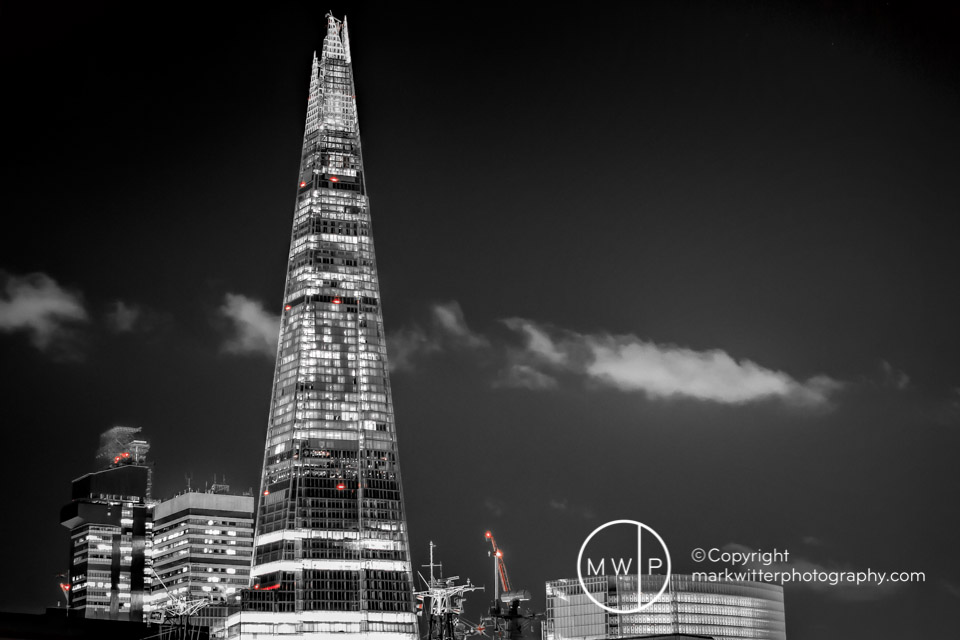 The Shard by night