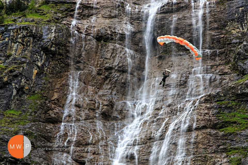 Base Jumping Lauterbrunnen Switzerland by Ipswich Photographer markwitterphotography.com