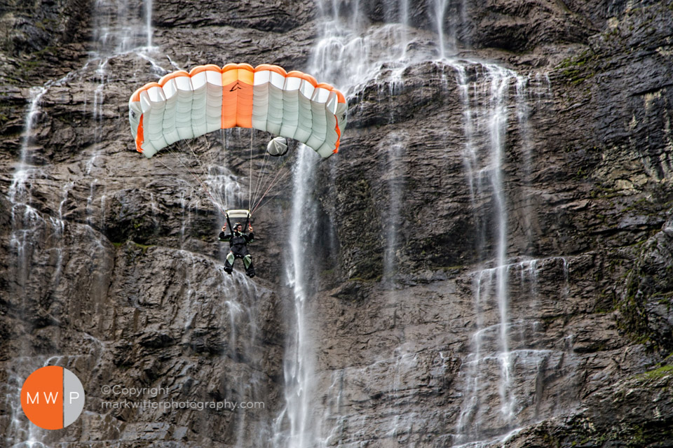 Base Jumping Lauterbrunnen Switzerland by Ipswich Photographer markwitterphotography.com