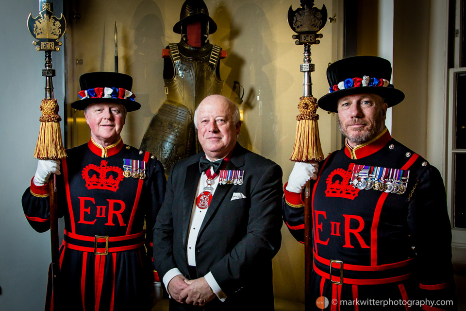 Colin Smith MBE BEM FIH Yeoman Warder at HM Tower of London