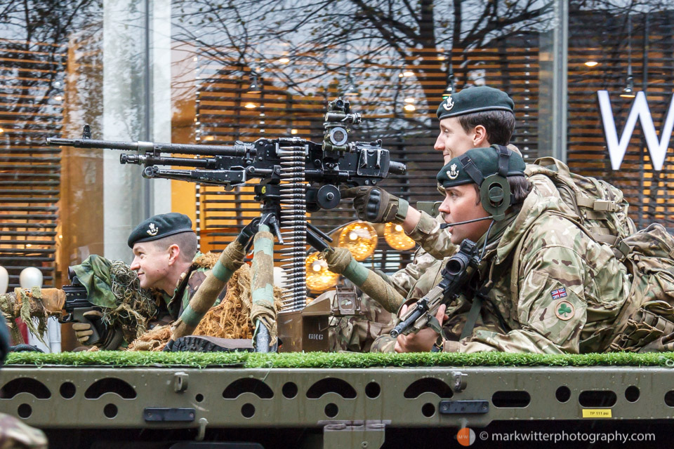 Security Forces at Lord Mayor's Show