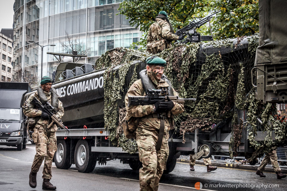 Security Forces at Lord Mayor's Show