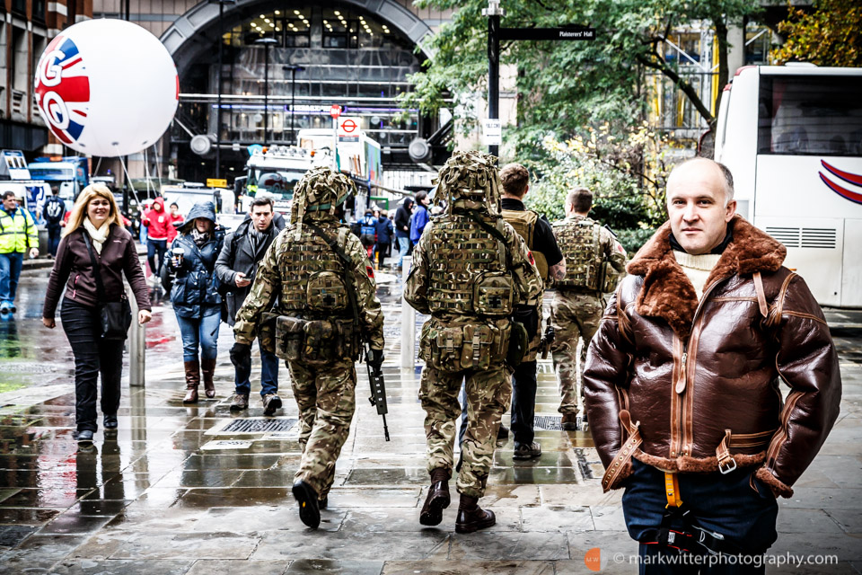 Security Forces at Lord Mayor's Show