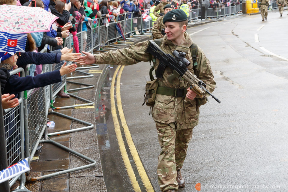 Security Forces at Lord Mayor's Show