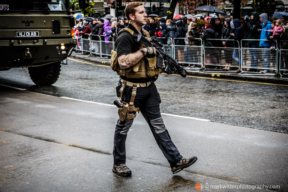 Security Forces at Lord Mayor's Show