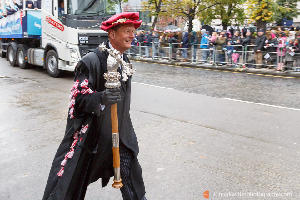 Liveryman in parade