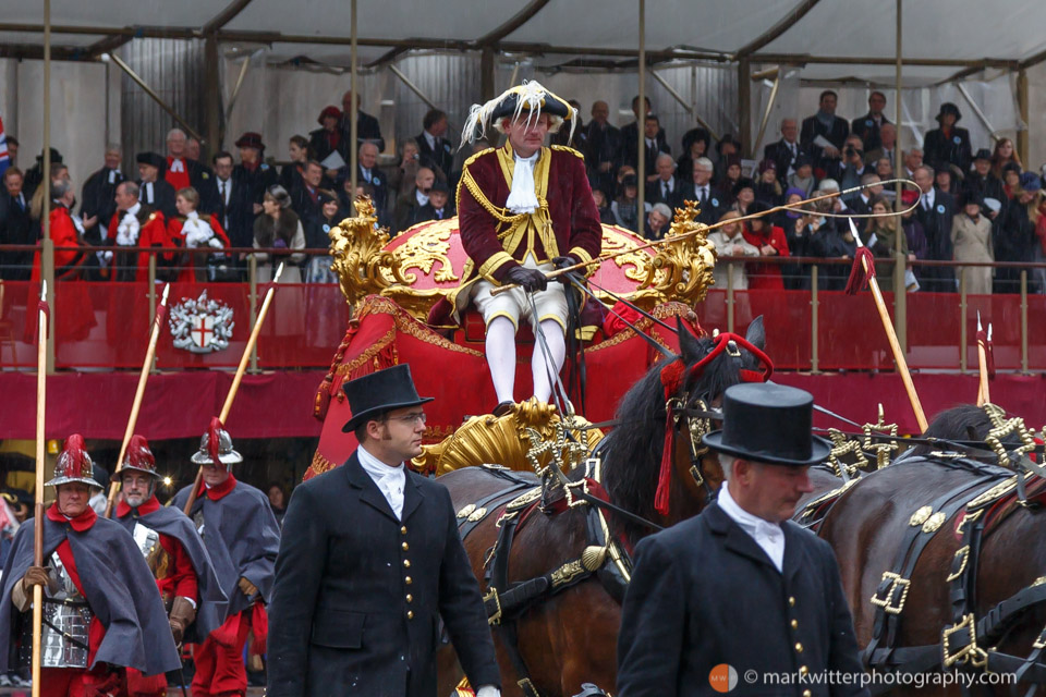 Mansion House Lord Mayors Sate Coach and Show