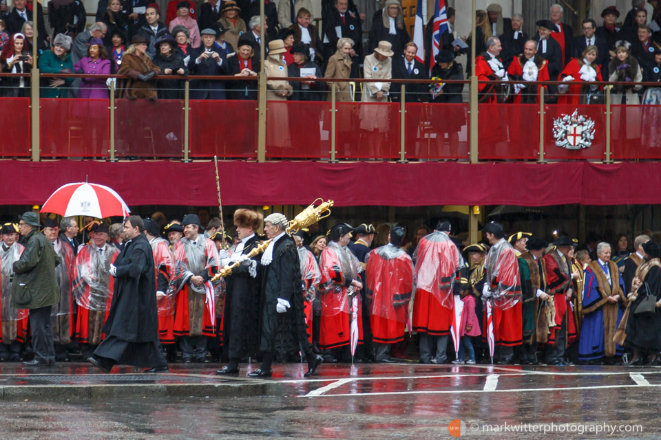 Aldermen at Mansion House Lord Mayors Show