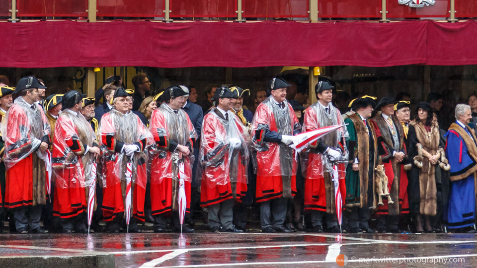 Aldermen at Mansion House Lord Mayors Show