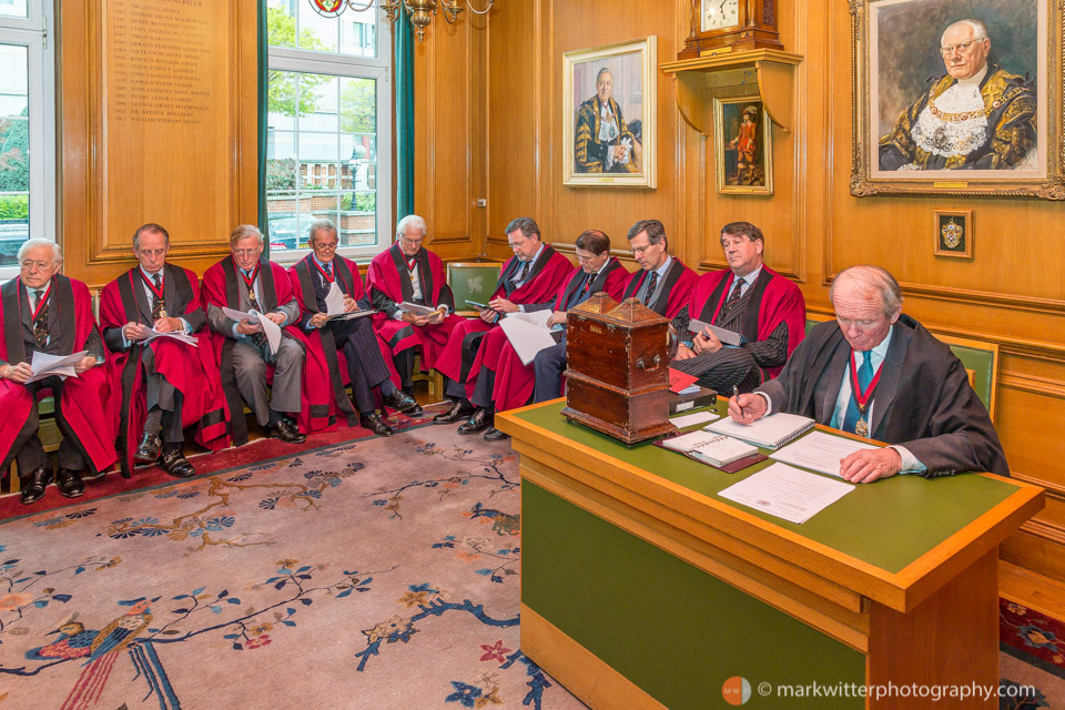 Court meeting of the Worshipful Company of Barbers