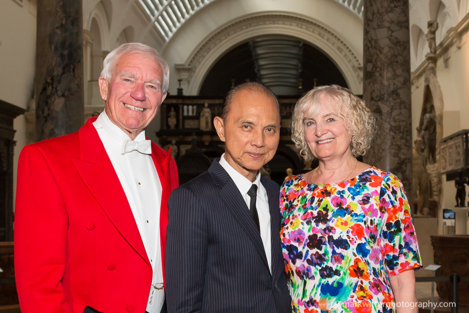 Jimmy Choo and Ken Tappenden MBE
