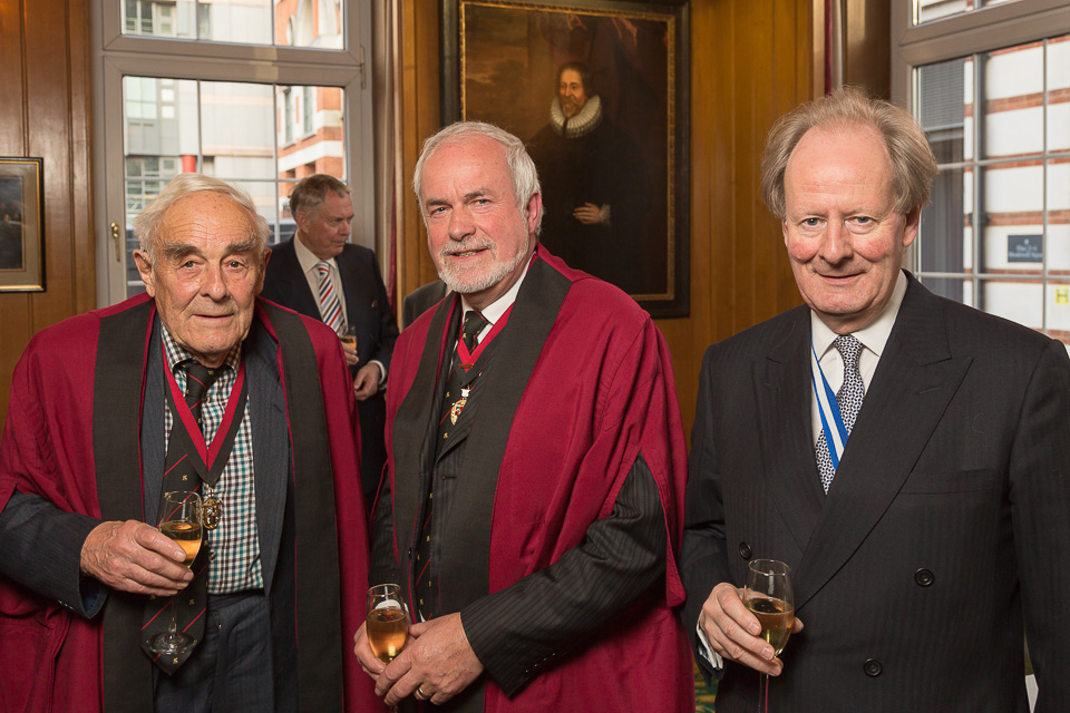 Court members at the Worshipful Company of Barbers