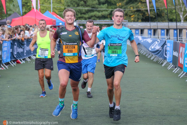 Finishing Line Winners Great East Run 2019