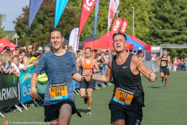 Finishing Line Winners Great East Run 2019